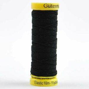 Gütermann Elasticfaden 10m schwarz