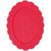 Rico Design Filzrahmen oval azalee 15x20cm