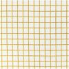 Rico Design Stoff Karo klein weiß-gold 140cm beschichtet