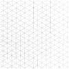 Rico Design Stoff weiß Raute silber 140cm