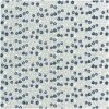 Rico Design Druckstoff kleine Blumen grau-blau 140cm