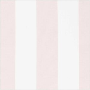 Rico Design Druckstoff Canvas Streifen weiß-rosa 50x140cm