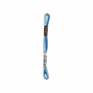 MEZ Anchor Coats Sticktwist multicolor 8m 01347 aqua turquoise