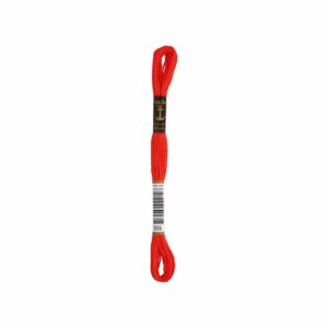 MEZ Anchor Coats Sticktwist 8m 00335 tomatenrot