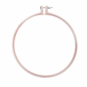 Rico Design Stickring aus Kunststoff mauve 20