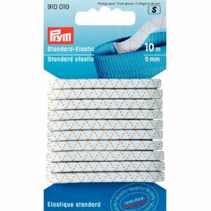 Prym Standard Elastic Gummi weiß 5mm 10m