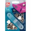 Prym Druckknöpfe Jersey silber 10mm 9 Stück