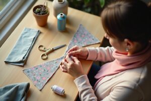 Halstuch nähen für Erwachsene - Anleitung