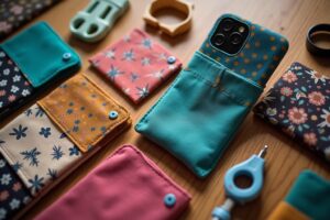 15 Handytaschen nähen Schnittmuster kostenlos