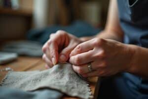 11 Tricks zum Riss nähen per Hand