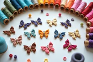 13 Schmetterling nähen Ideen